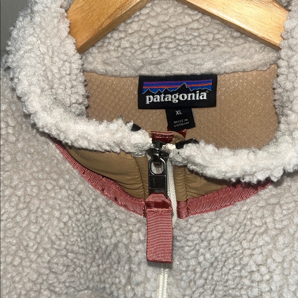 Patagonia Classic Retro-X Jacket Natural with Nest Brown XL - Picture 6 of 11